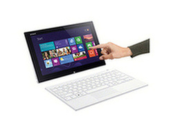 Sony Vaio Tap 11 Tablet, Stylus & Keyboard Cover, Intel Pentium, Windows 8, 11.6 , 128GB, Wi-Fi, White